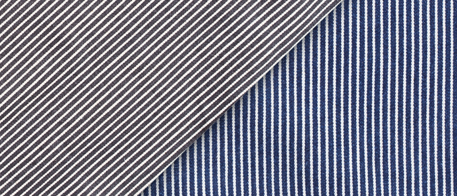 ストライプデニム（ヒッコリー） エプロン｜飲食店制服｜Chef Works