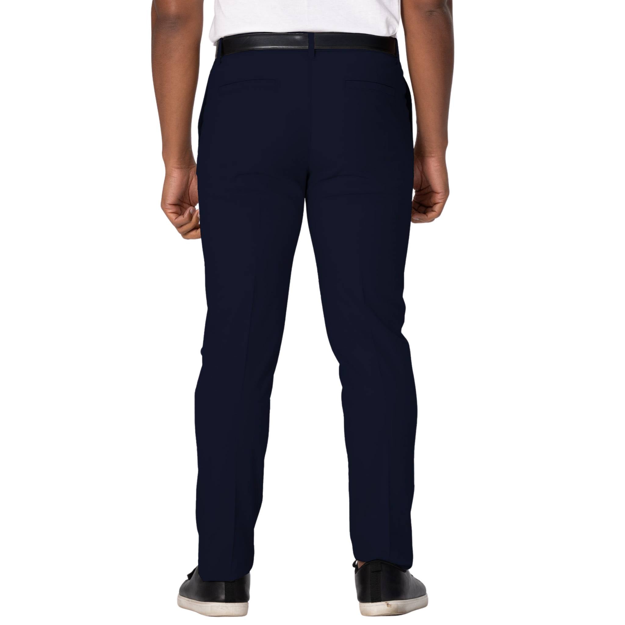 チノパンツ・ネイビー・軽量ストレッチ｜飲食制服｜Chef Works® — Chef