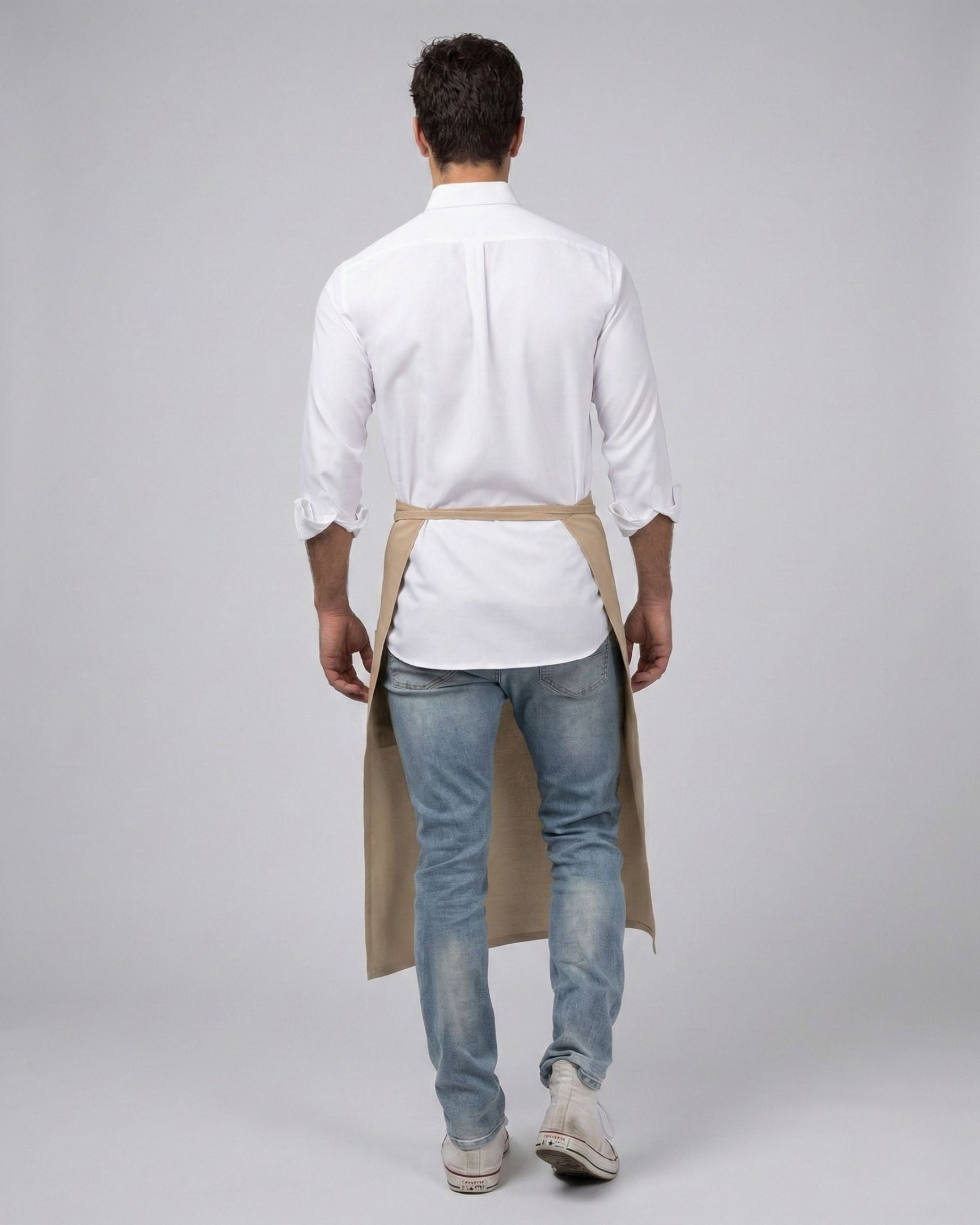 Chef Works (シェフワークス) ツーポケット カーキ ロングサロン（ソムリエ・前掛け）エプロン