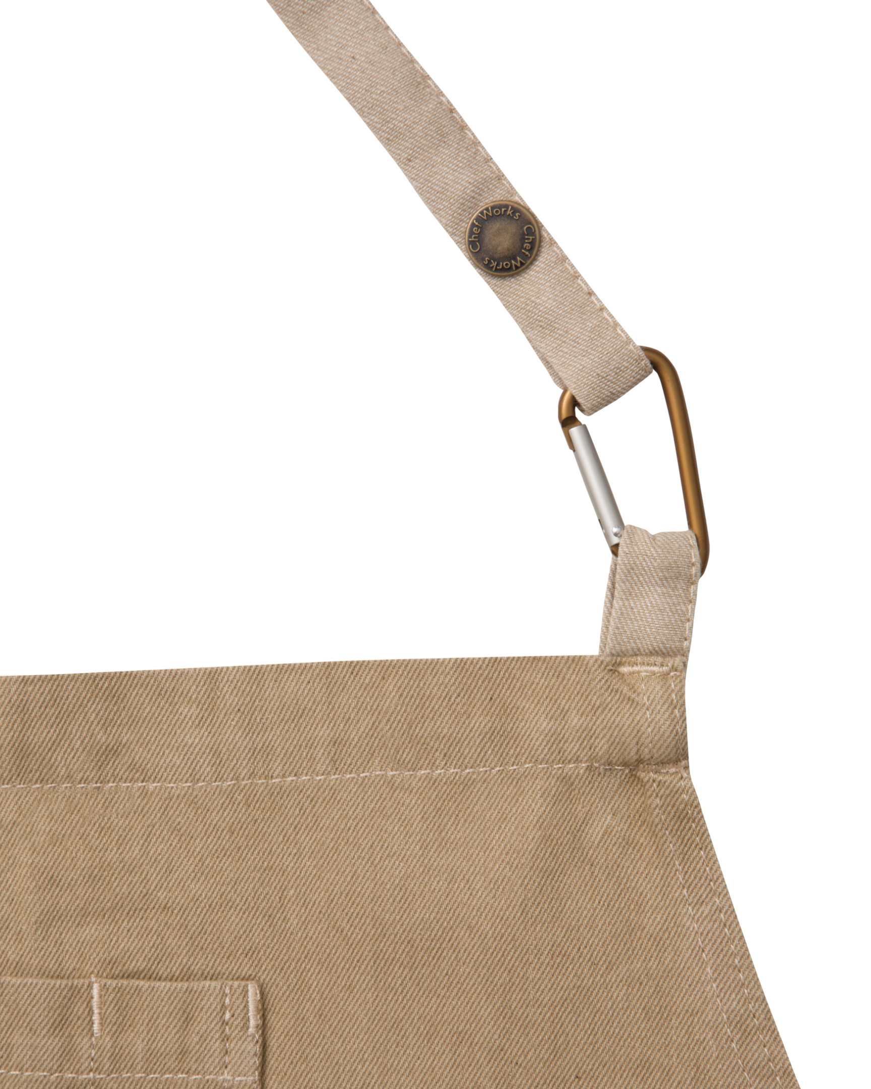 オースティン ナチュラル  デニム ラージシェフ エプロン