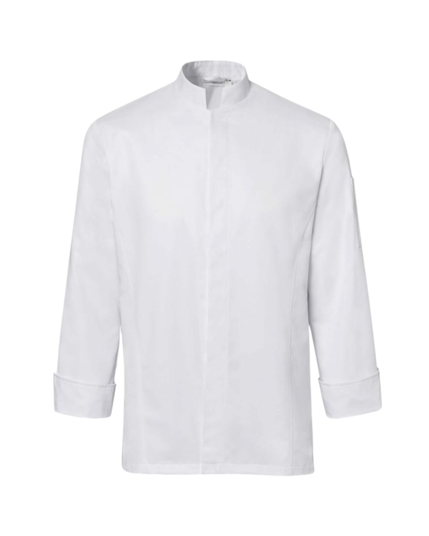 【BRAGARD】メンズ 「GARDEN（ガーデン）」 ホワイト 長袖 スナップボタン コックコート