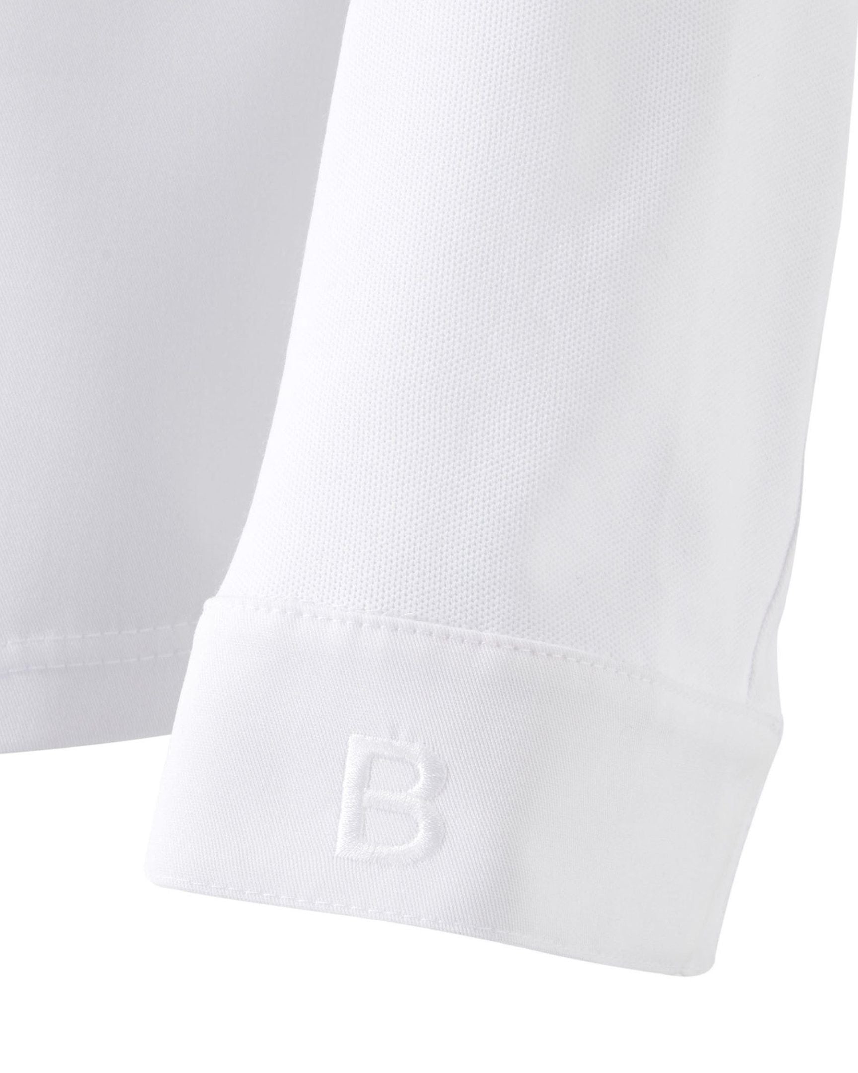 【BRAGARD】メンズ 「ITHURRIA（イトゥーリア）」 ホワイト バンドカラー 長袖 スナップボタン コックコート｜Chef Works Japan