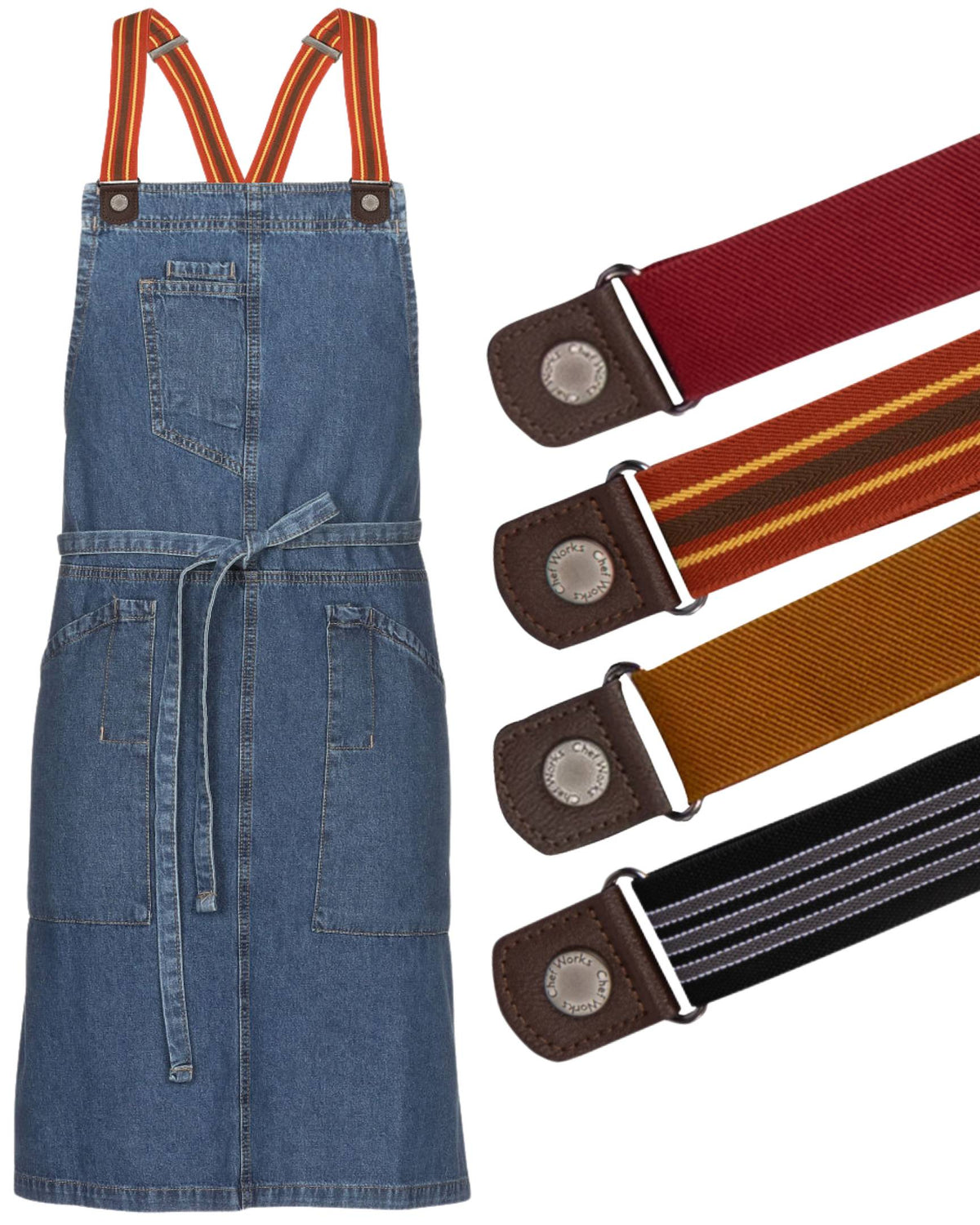 【非売品】関西万博フランス館メゾンカイザーデニム調エプロン新品未使用 非売品】関西万博フランス館メゾンカイザーデニム調エプロン新品未使用