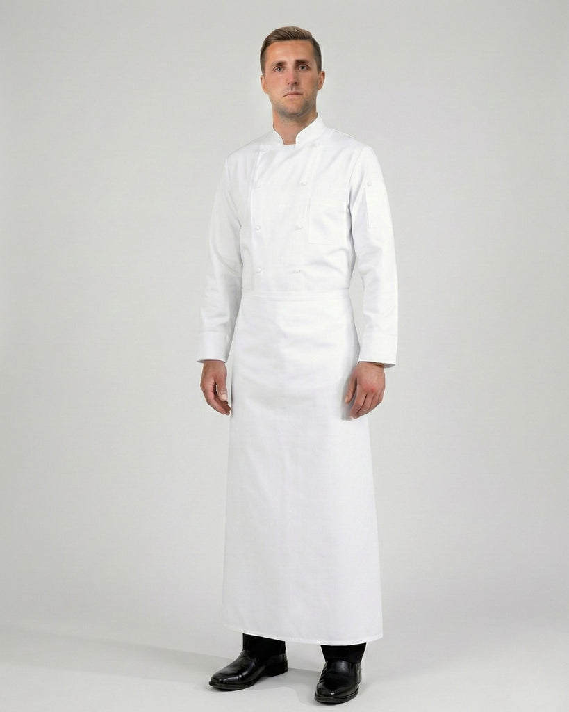 フルレングスが優雅さを演出・シェフ用前掛け｜飲食制服｜Chef Works
