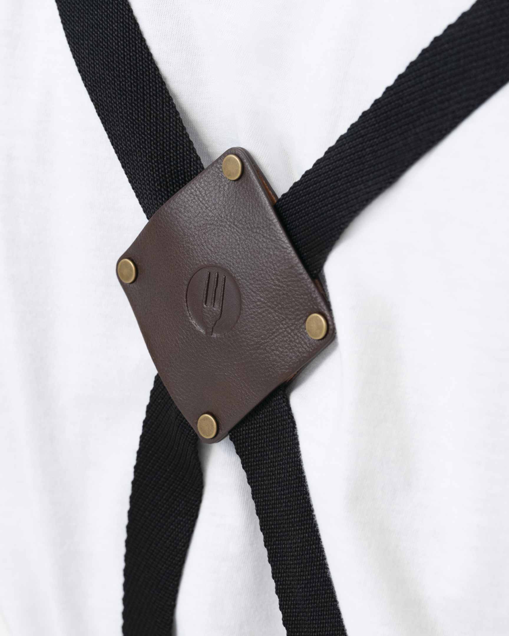 タクティカル 綿100% 厚地キャンバス ブラック 胸当て エプロン｜Chef Works Japan