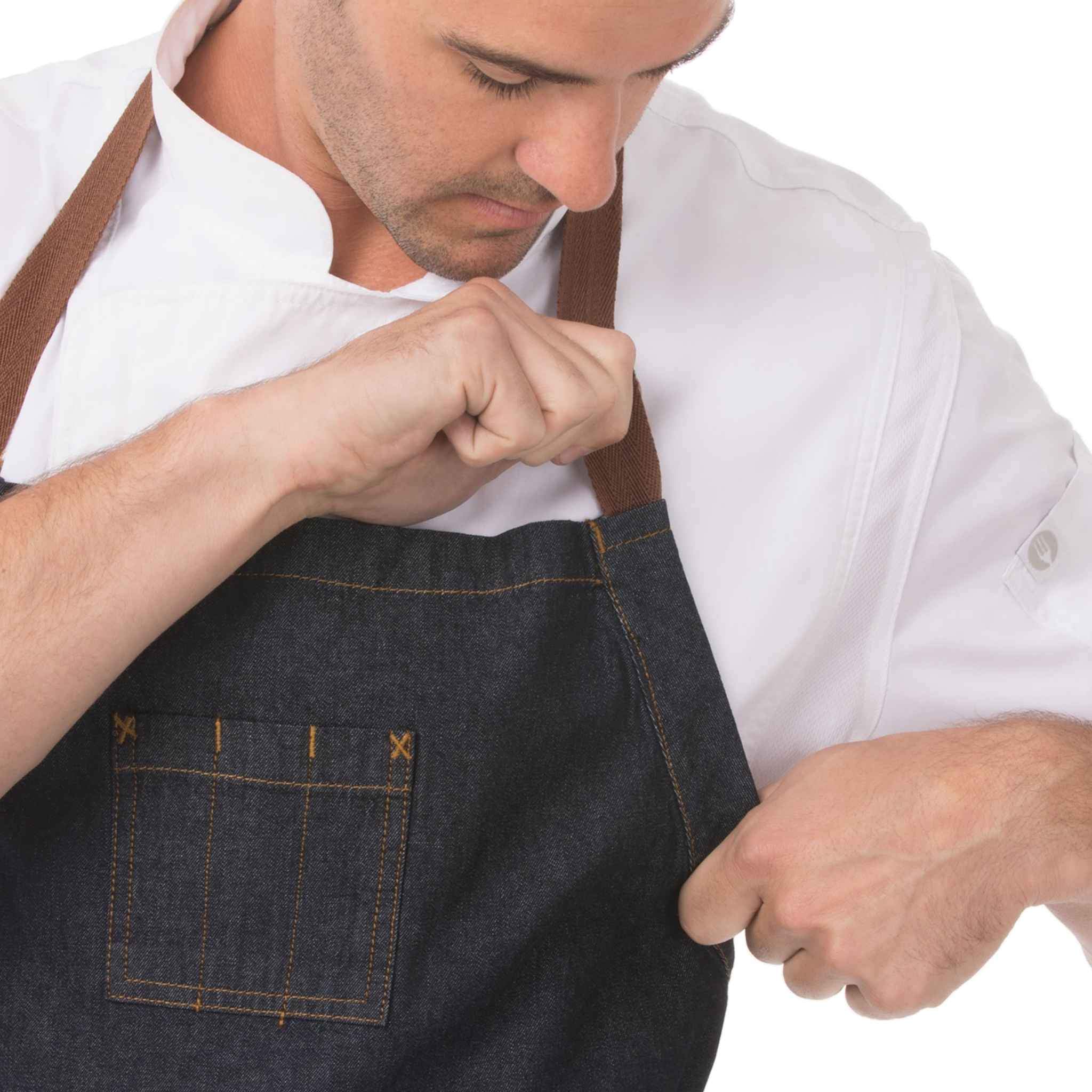 シェフワークス メンフィス ラージ ビブ エプロン — Chef Works Japan
