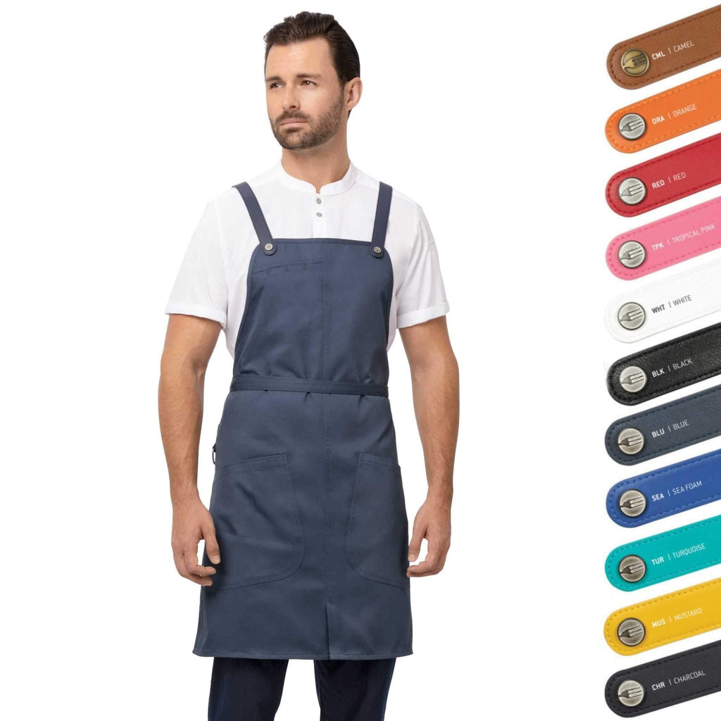 TAKIMAKI】オリジナルオーガニックエプロン サックスブルー 【公式通販】