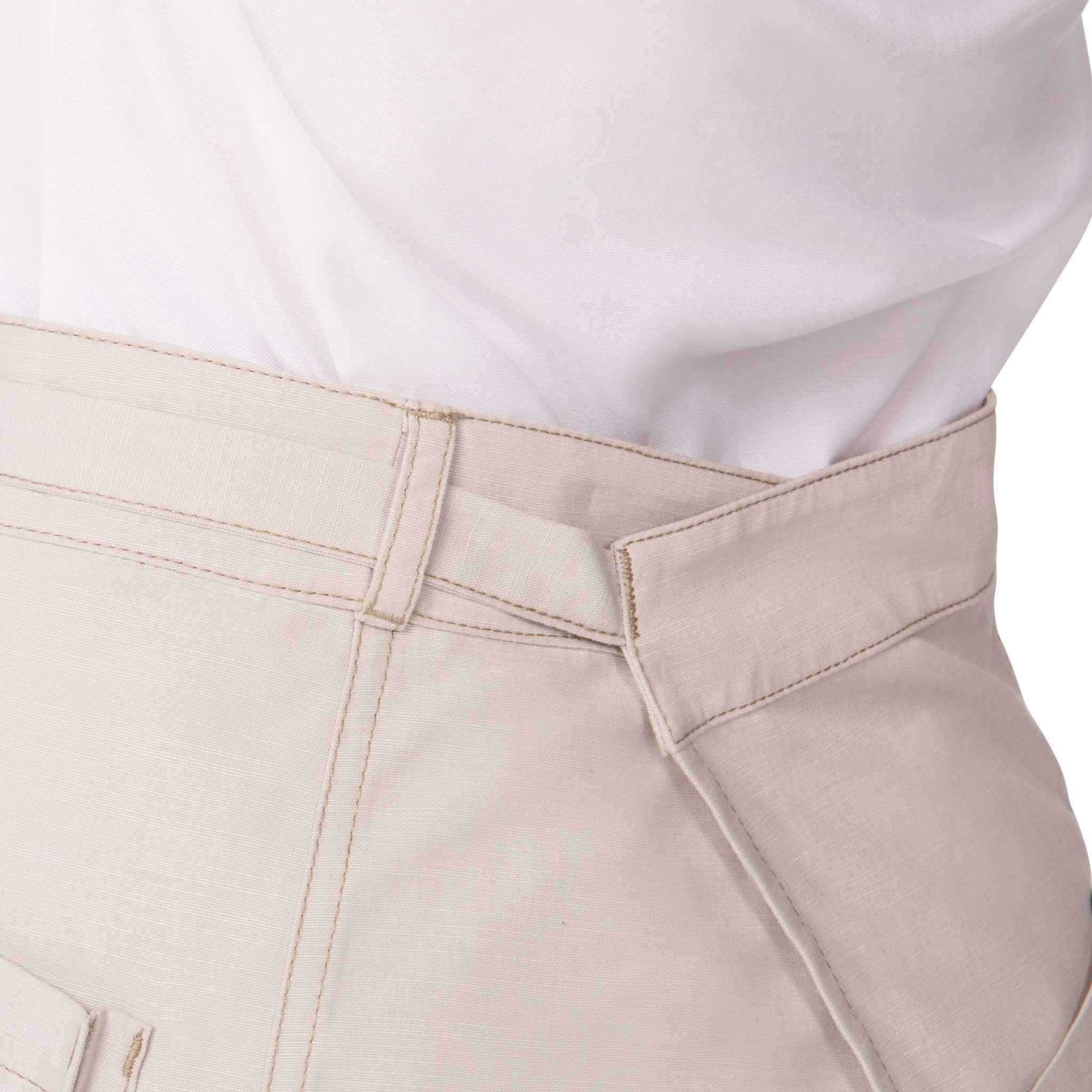 メッドフォード ナチュラル クロスハッチ 《ミドル》 サロン エプロン