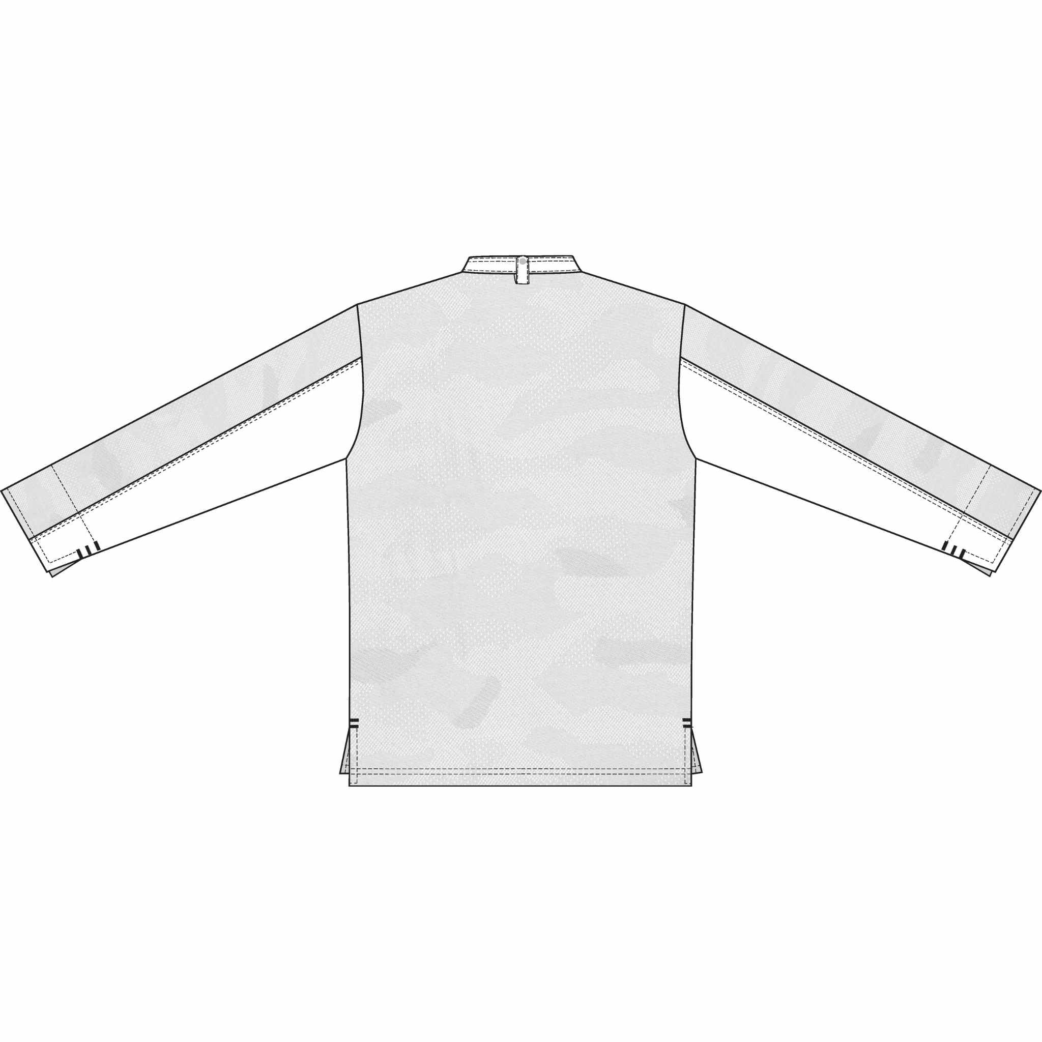 モハーベ」グリーンカモフラージュ 長袖コックコート｜Chef Works