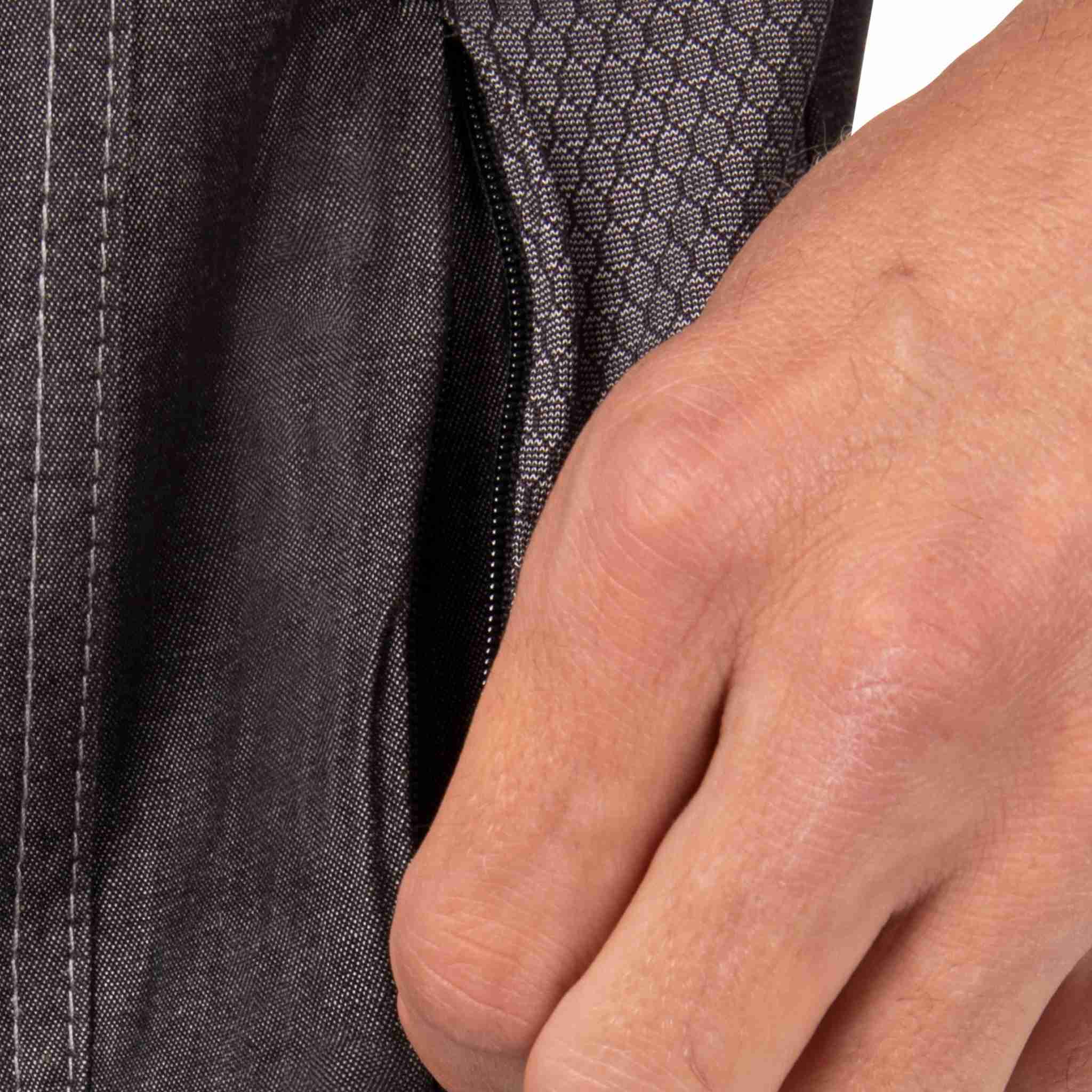 Chef Works (シェフワークス) トライベッカ ブラック 軽量デニム 半袖 コックコート