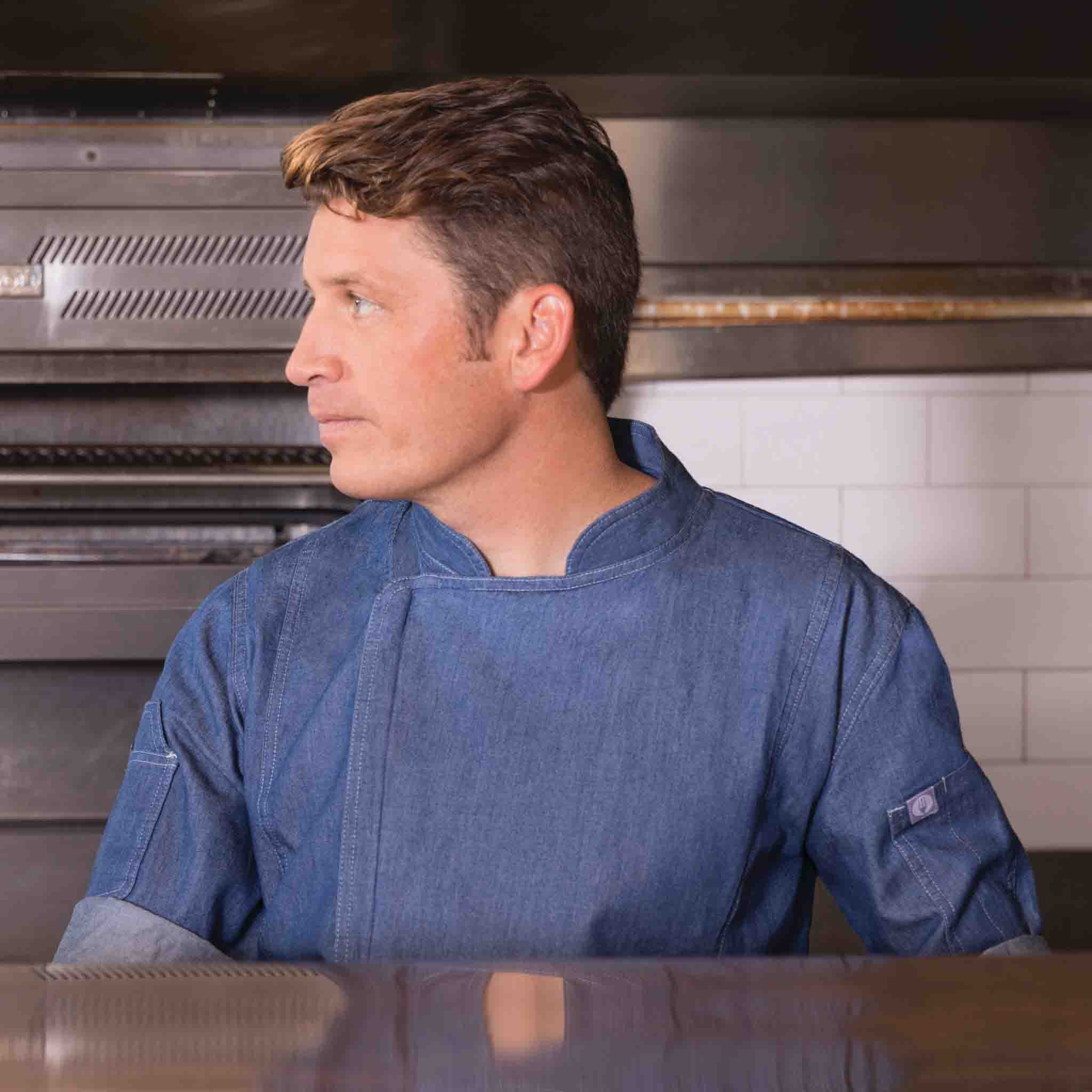 シェフワークス グラマシー デニム シェフ コックコート — Chef Works