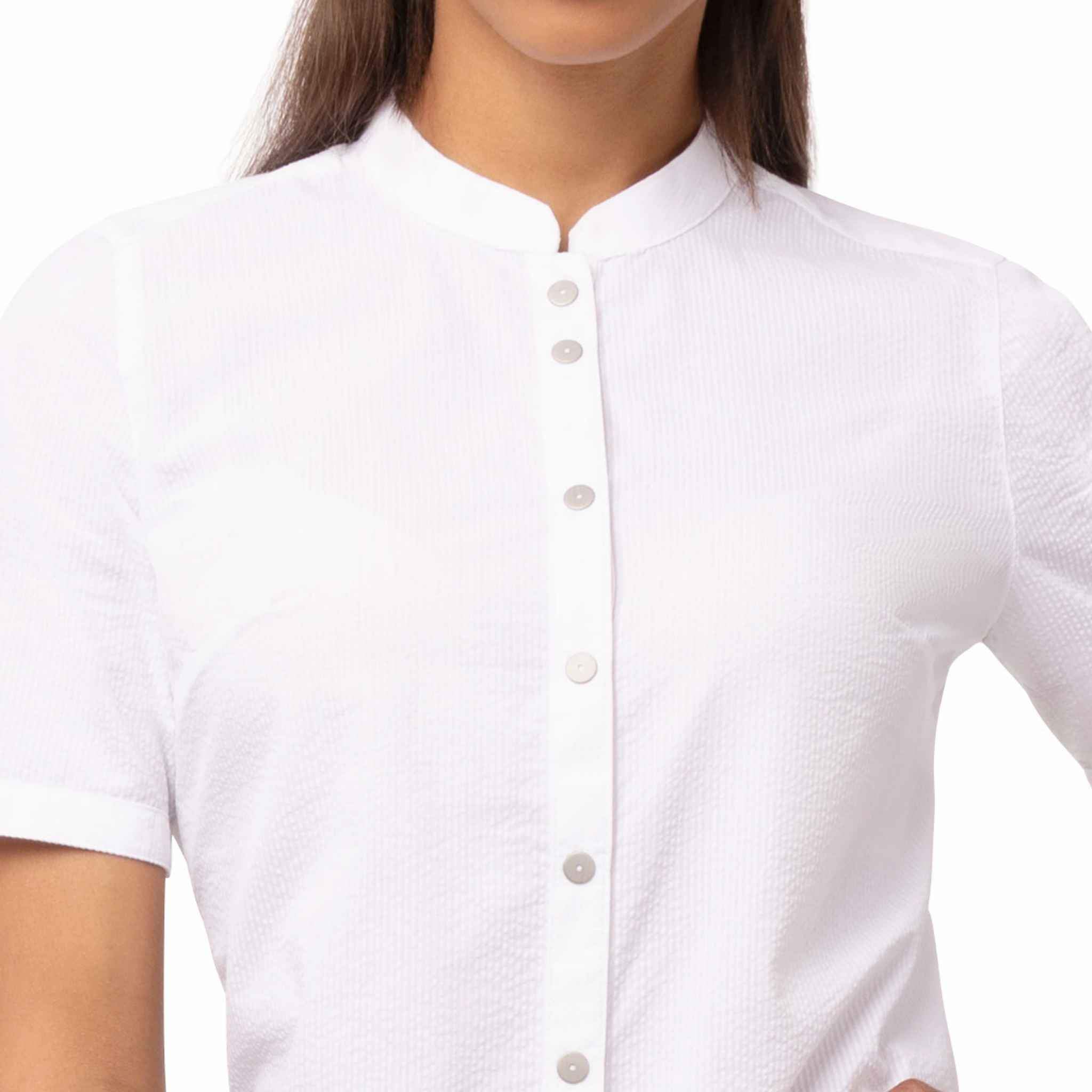 お洒落で涼しい「シアサッカーシャツ」｜北欧テイスト｜Chef Works