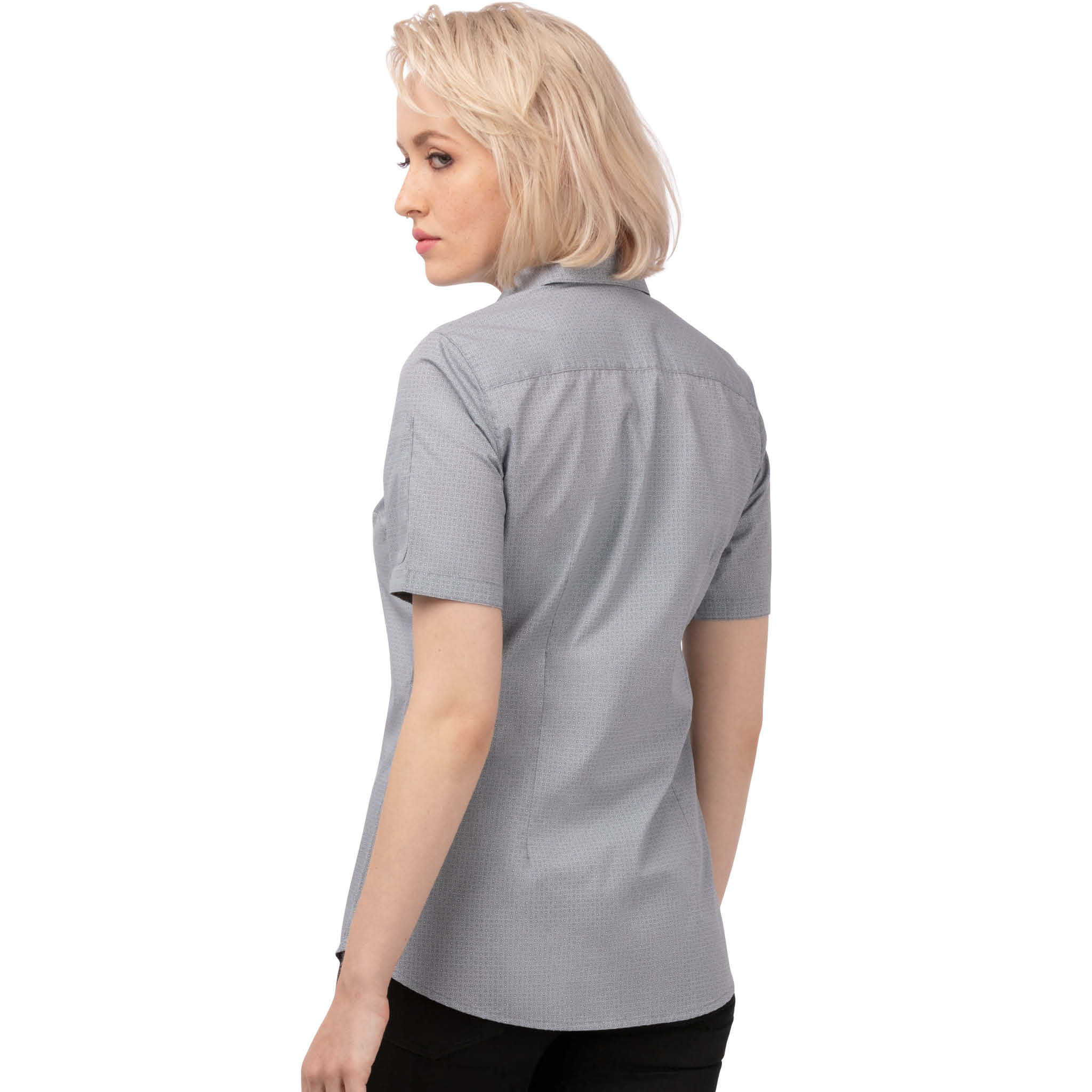 レディース マリブ グレー 半袖シャツ — Chef Works Japan