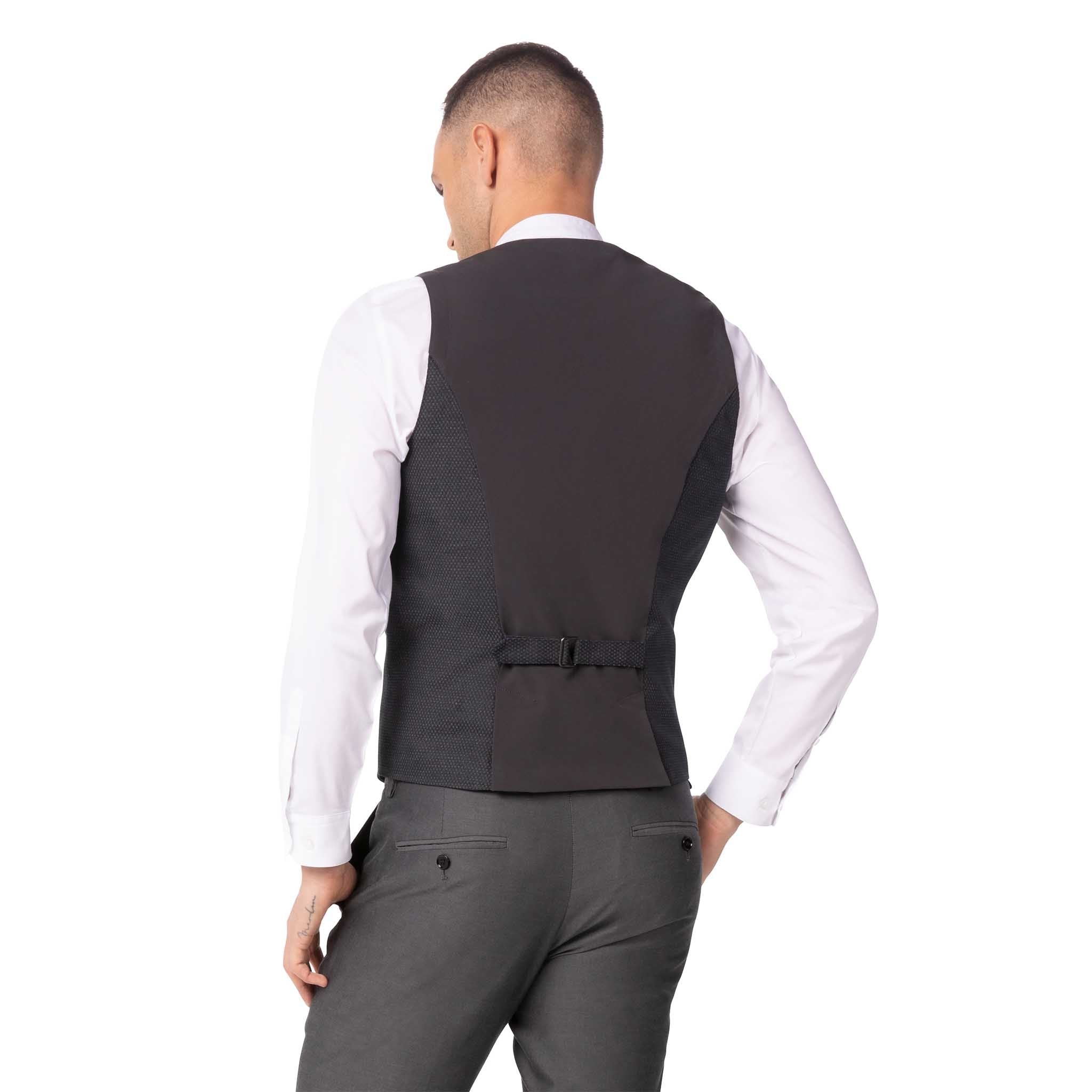 unitement グレー Vネックジャケット WEB限定／ジャケット／ウォッシャブル／ストレッチ／グレン