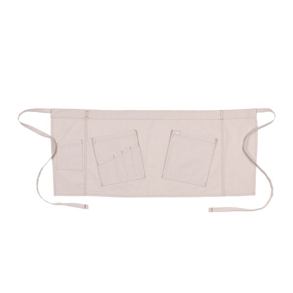 メッドフォード ナチュラル クロスハッチ 《ミドル》 サロン エプロン