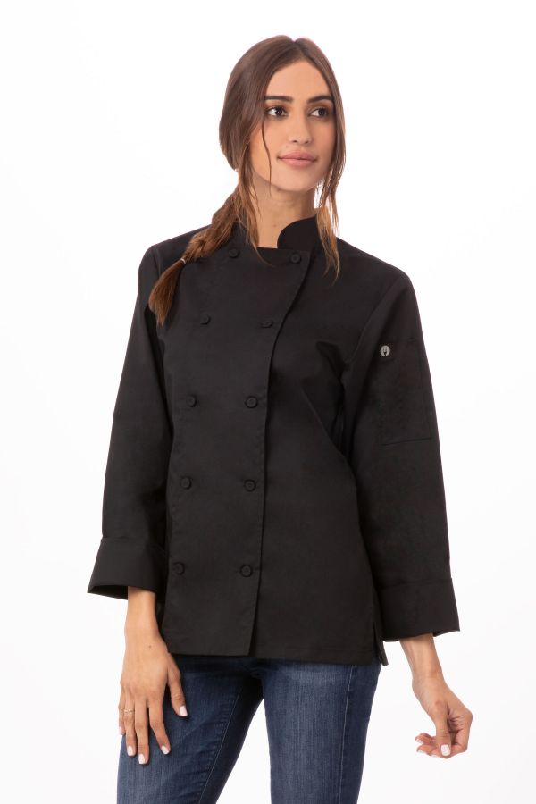 シェフワークス Sofia Womens Cook Coat — Chef Works Japan