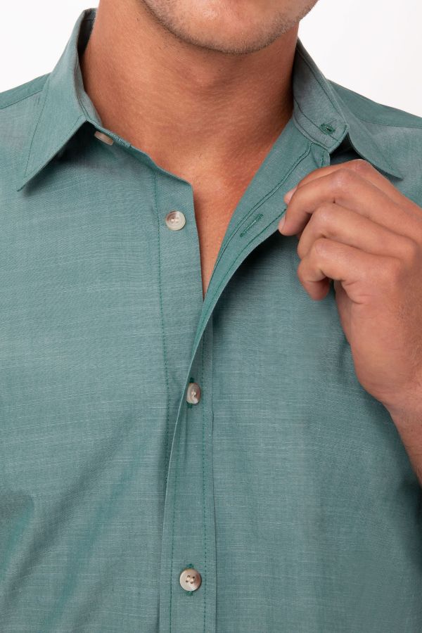 シェフワークス メンズ シャンブレイ シャツ — Chef Works Japan