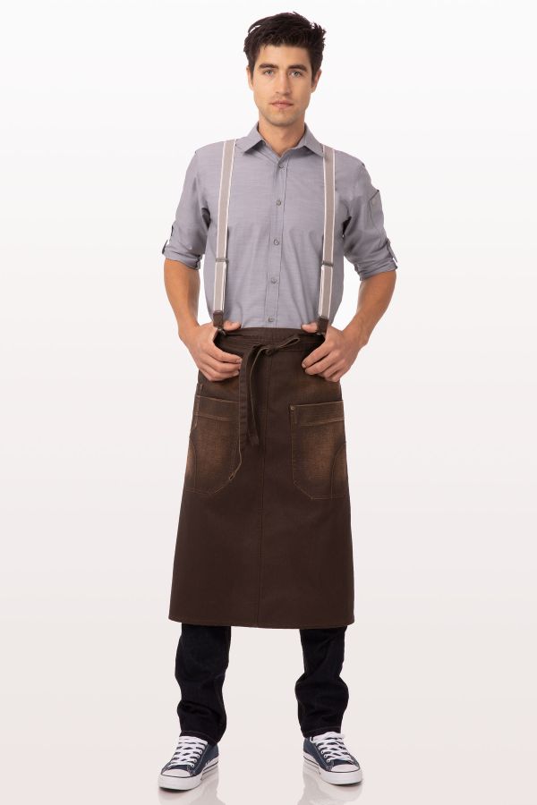 シェフワークス パンツ用サスペンダー ストライプ — Chef Works